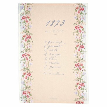 Полотенце Jacobe vintage piece printed 50х70 см Greengate