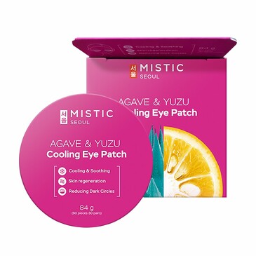 Патчи охлаждающие с экстрактами Агавы и Юдзу 84 г (60 шт./30 пар) Mistic