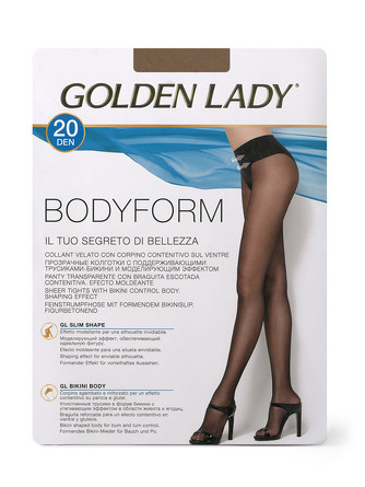 Колготки (2 пары) Bodyform 20 Golden Lady