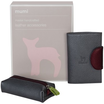 Подарочный набор (обложка для паспорта и ключница) Mumi