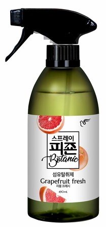 Кондиционер для белья спрей-антистатик BOTANIC Grapefruit Fresh, 490 мл Pigeon
