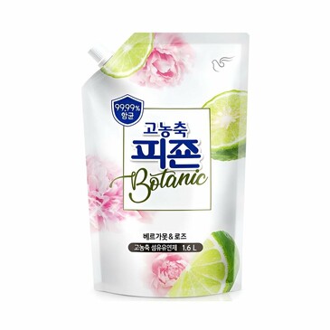 Кондиционер для белья Bergamot&Rose концентрированный, 1600 мл Pigeon