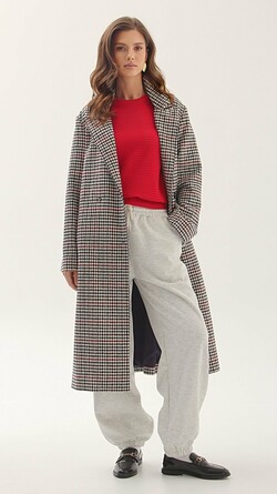 Пальто из полушерсти на подкладе Nastya Sergeeva by May Be