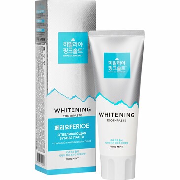 Паста зубная отбеливающая c гималайской солью pure mint, 100 г Perioe