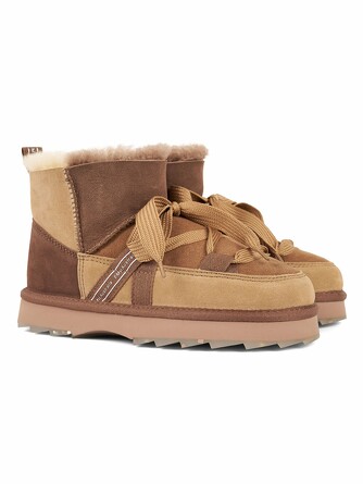 Угги из овчины зимние Sheepskin Fashion Blurred Micro Patchwork EMU Australia