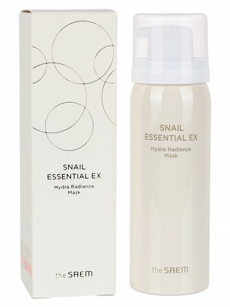 Маска для лица snail essential ex hydra radiance mask, 80 мл The Saem