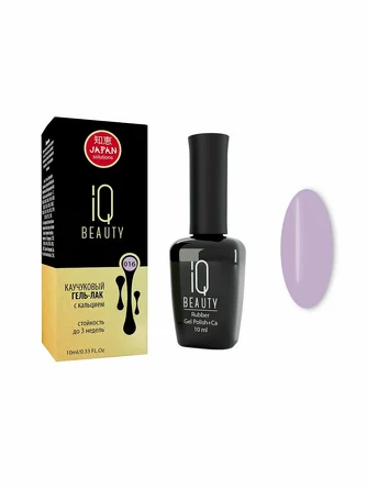 Гель-лак каучуковый с кальцием, 10 мл IQ Beauty