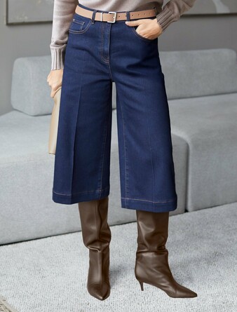 Шорты-бермуды джинсовые Vilatte