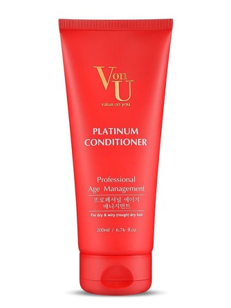 Кондиционер для волос с платиной Platinum Conditioner, 200 мл Von-U