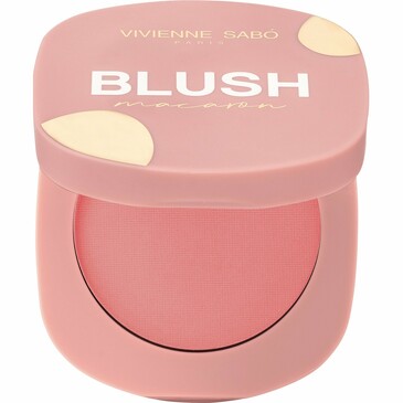 Румяна матовые для лица Macaron тон 03, 03 нежно-розовый, 4,1 г Vivienne Sabo