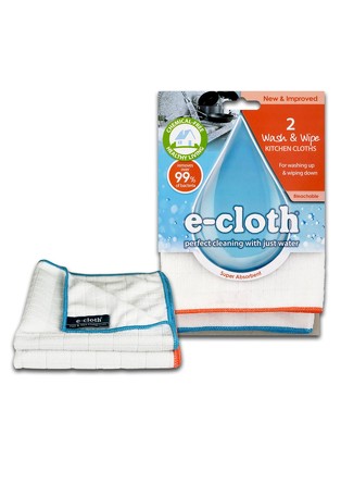 Антибактериальные салфетки для уборки (2 шт.) E-Cloth