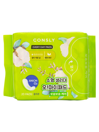 Прокладки гигиенические ежедневные Oh! My Pads, 20 шт. Consly