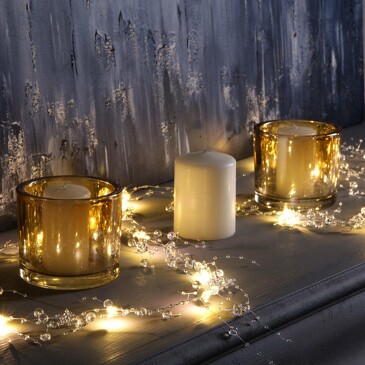 Гирлянда Rosa Dcr с насадками Иней, 2 режима, 2 м Luazon Lighting