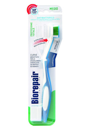 Зубная щетка изогнутая для комплексной защиты Biorepair