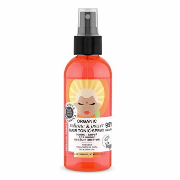 Тоник-спрей для волособъем и энергия Hair Super Food Organic hair tonic-spray Volume & power, Planeta Organica