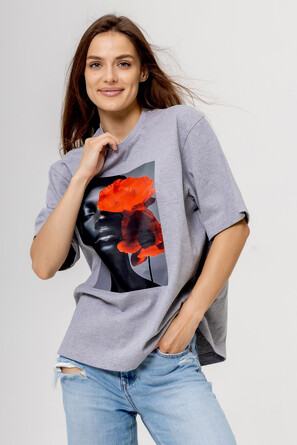 Футболка с принтом Twok