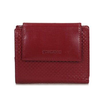 Кошелек из натуральной кожи, 10х12х2 см Toscanio