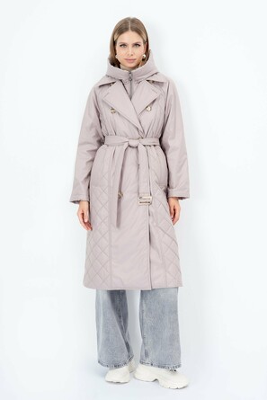 Пальто плащевое демисезонное ElectraStyle