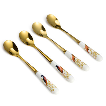 Набор ложек чайных Golden Birds (4 шт.) Lefard