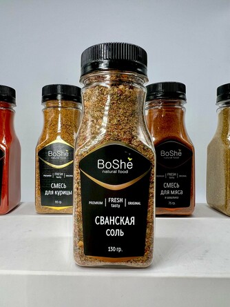Сванская соль, 130 г пэт-банка BoShe