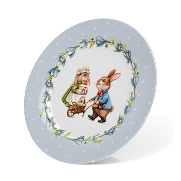 Тарелка Easter 19 см (фарфор) Fissman