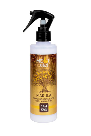 Спрей для роста волос с маслом Марулы комплексный уход 12 в 1, 250 мл  Meoli