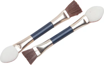 Аппликаторы двухсторонние с кистью (2 шт.) 6,0х1 см Dewal Beauty