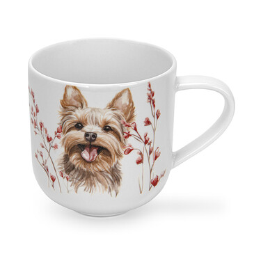 Кружка Dogs 380 мл (фарфор) Fissman