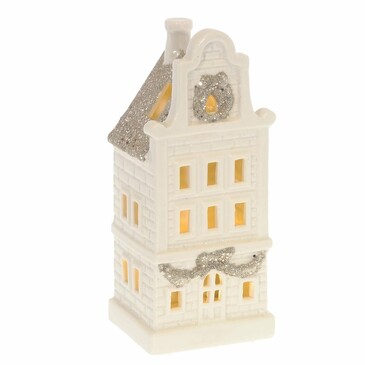 Фигурка декоративная Домик с подсветкой L8,4х7,3х19,7 см