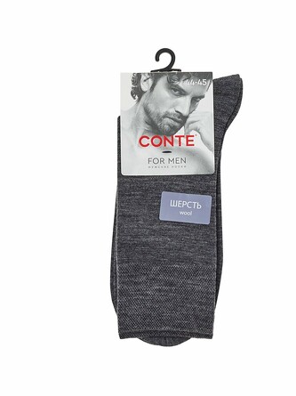 Носки удлиненные шерстяные Conte Elegant