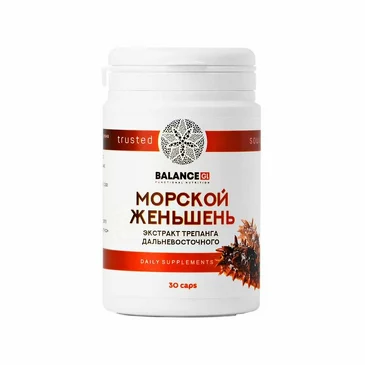 Морской Женьшень (Экстракт Трепанга Дальневосточного) №30 Balance GL
