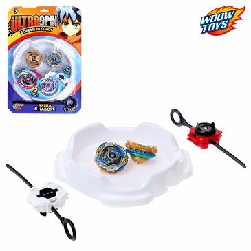 Набор боевых волчков Битва, с запуском и ареной Woow Toys