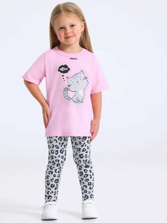 Костюм Basic (футболка и леггинсы) Апрель