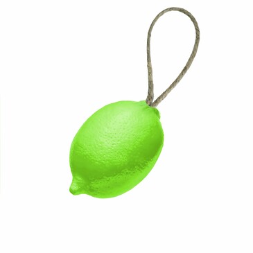 Мыло натуральное green lemon с маслом миндаля, на веревке 120 г Maitre Savonitto