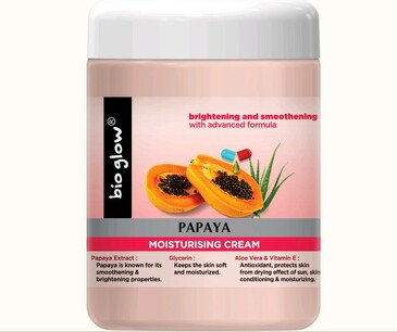 Крем увлажняющий с папайей, алое вера и витамином Е, 500 мл Bio Glow