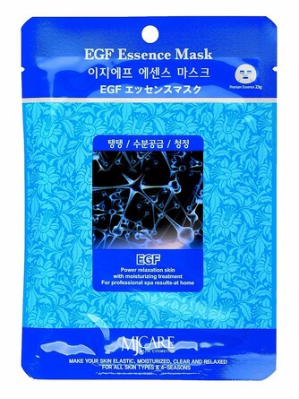 Маска для лица тканевая egf essence 23 мл Mijin