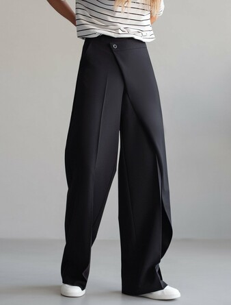 Брюки с застежкой на запАх Vilatte