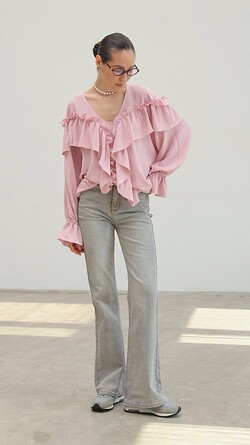 Джинсы Nastya Sergeeva by May Be