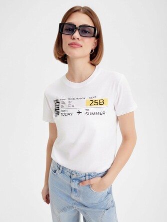 Футболка Билет  Barmariska