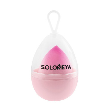 Спонж для макияжа косметический со срезом , 5,5х5,5х10 Solomeya