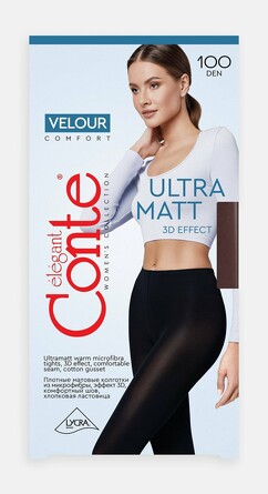 Колготки Velour 100 Den Conte Elegant