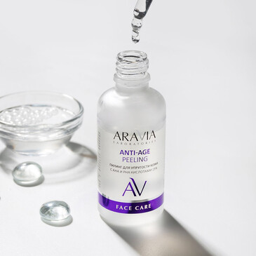Пилинг для упругости кожи с AHA и PHA кислотами 15% Anti-Age Peeling 50 мл Aravia Laboratories 