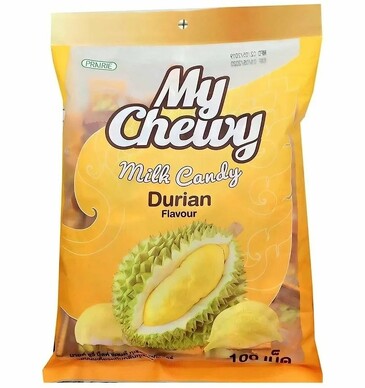 Ириски молочные c желейной начинкой Дуриан, 360 г  My Chewy