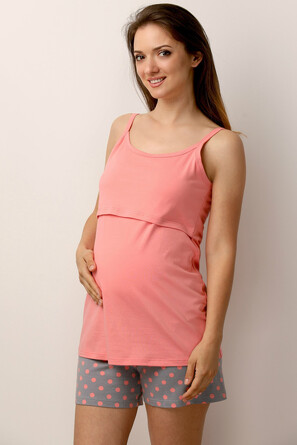 Пижама (топ и шорты) для беременных и кормящих HunnyMammy