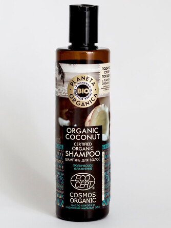 Шампунь для волос органический Organic coconut , 280 мл Planeta Organica