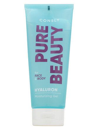 Гель для лица и тела увлажняющий с комплексом гиалуроновых кислот, 200 мл Consly
