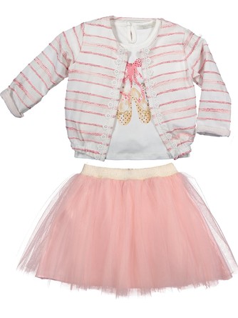 Комплект (жакет, блузка и юбка) Baby Rose