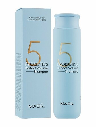 Шампунь для объема волос с пробиотиками 5probiotics perfect volume shampoo 150 мл  Masil
