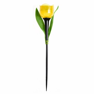 Садовый светильник на солнечной батарее Желтый тюльпан  Uniel
