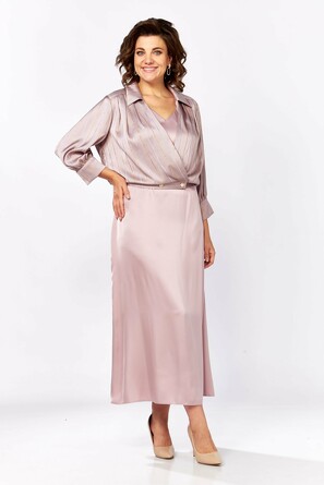 Комплект (платье и блуза) Mira Fashion